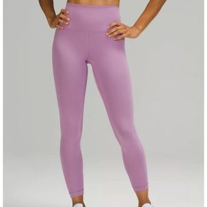 NEW lululemon wunder train HR 25" size 14 JUBILEE